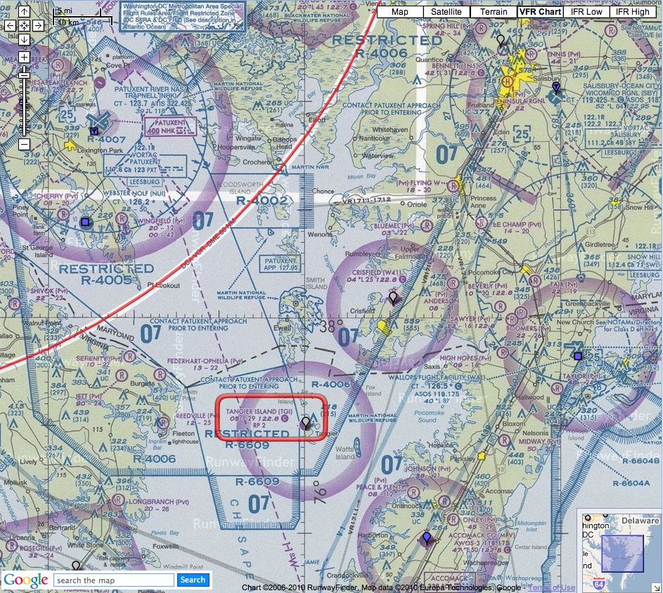 TGI overview from RunwayFinder.com